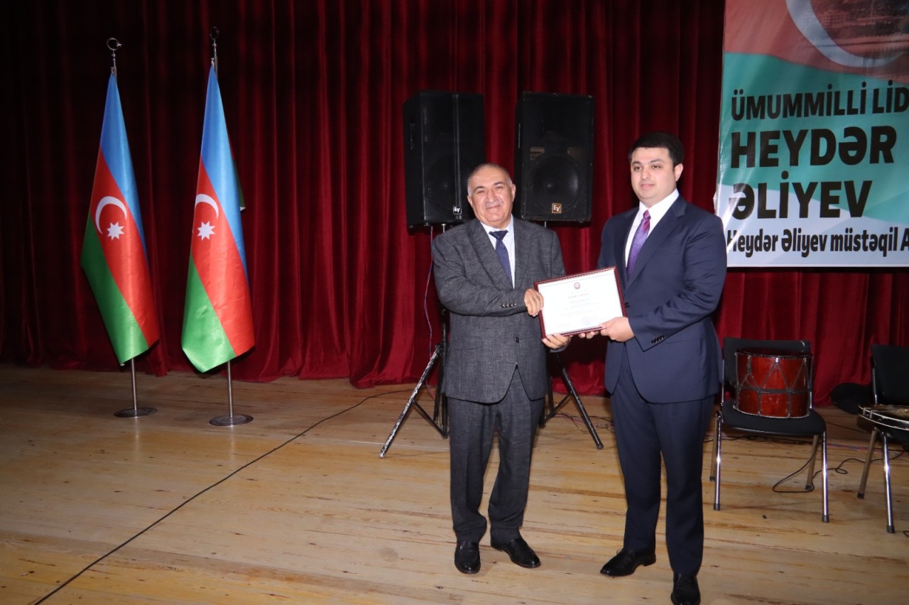 Neftçalada Ulu Öndərin 103 illiyi qeyd olundu - FOTOLAR